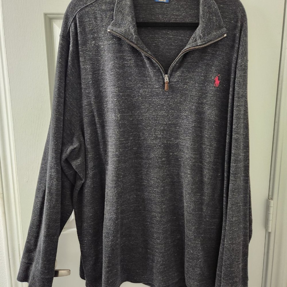 Polo Quarter Zip Sweater